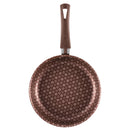 Conjunto Panelas Antiaderente 10 Peças Prime Alumínio - Marrom Escuro