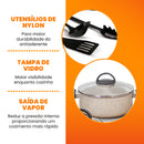 Jogo de Panelas 17 Peças Antiaderente - Bianco