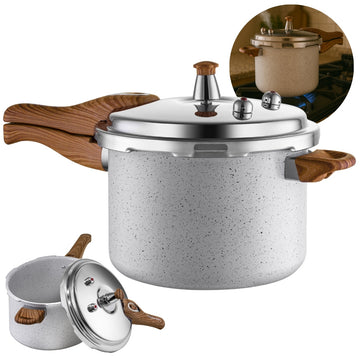 Panela de Pressão | 4,2L Fechamento Externo | Cerâmica Fava | Essenza Di Chef