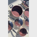 Jogo de Panelas Antiaderente 10 Peças - Linha Coffee - Cappuccino